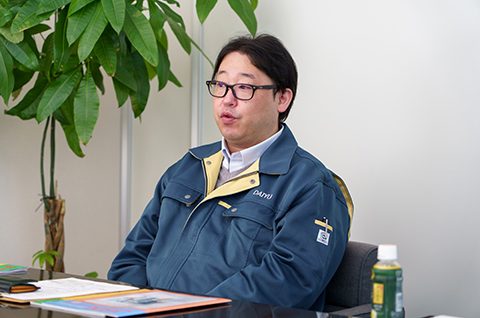 Mr. Maruyama, Quality Assurance Manager, Production Group 